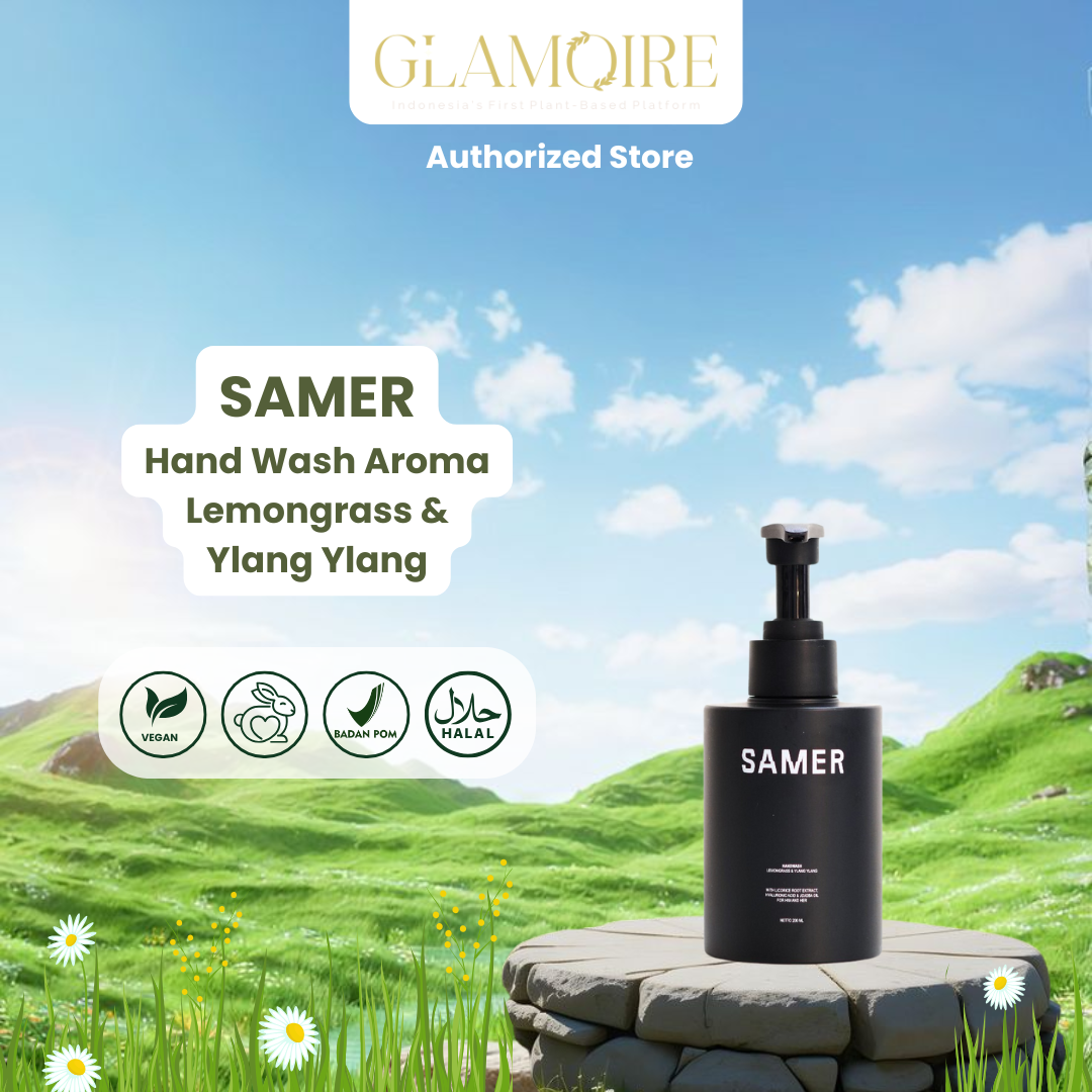 SAMER Hand Wash (Sabun Cuci Tangan) Aroma Lemongrass & Ylang Ylang 200ml