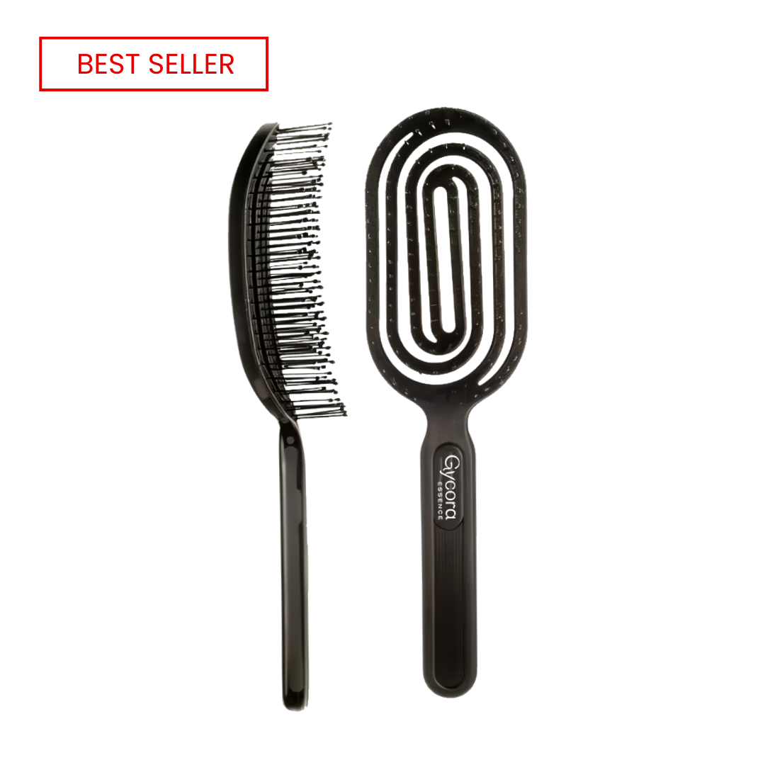 Gycora Essence Ethereal Glow Brush/Sisir Bebas Static/Sisir Detangler/Anti Kusut/Anti Rontok