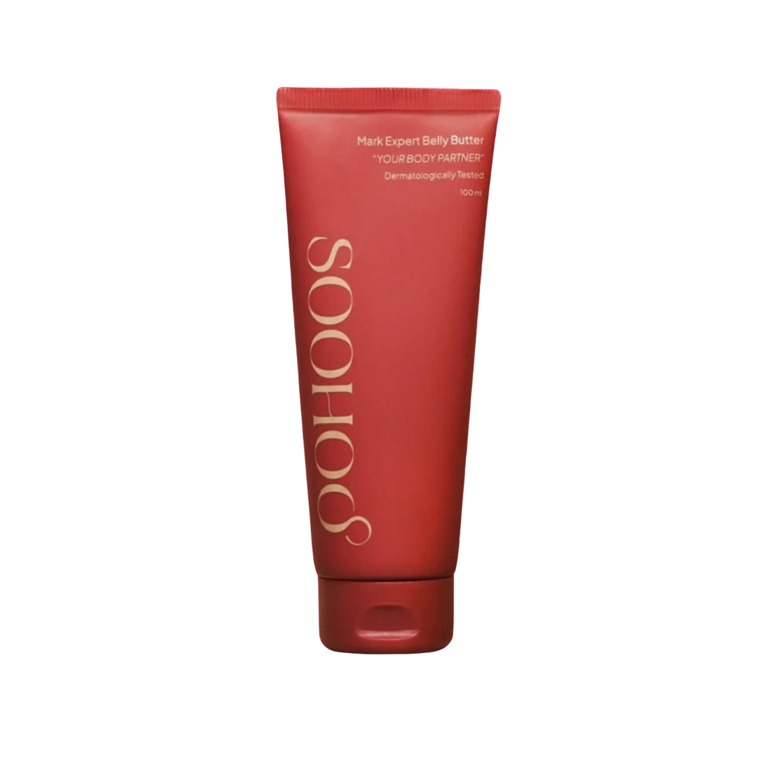 SOOHOO Vegan Truffle Mark Expert Belly Butter 100ml | Krim Menyamarkan Stretch Mark/Bekas Luka
