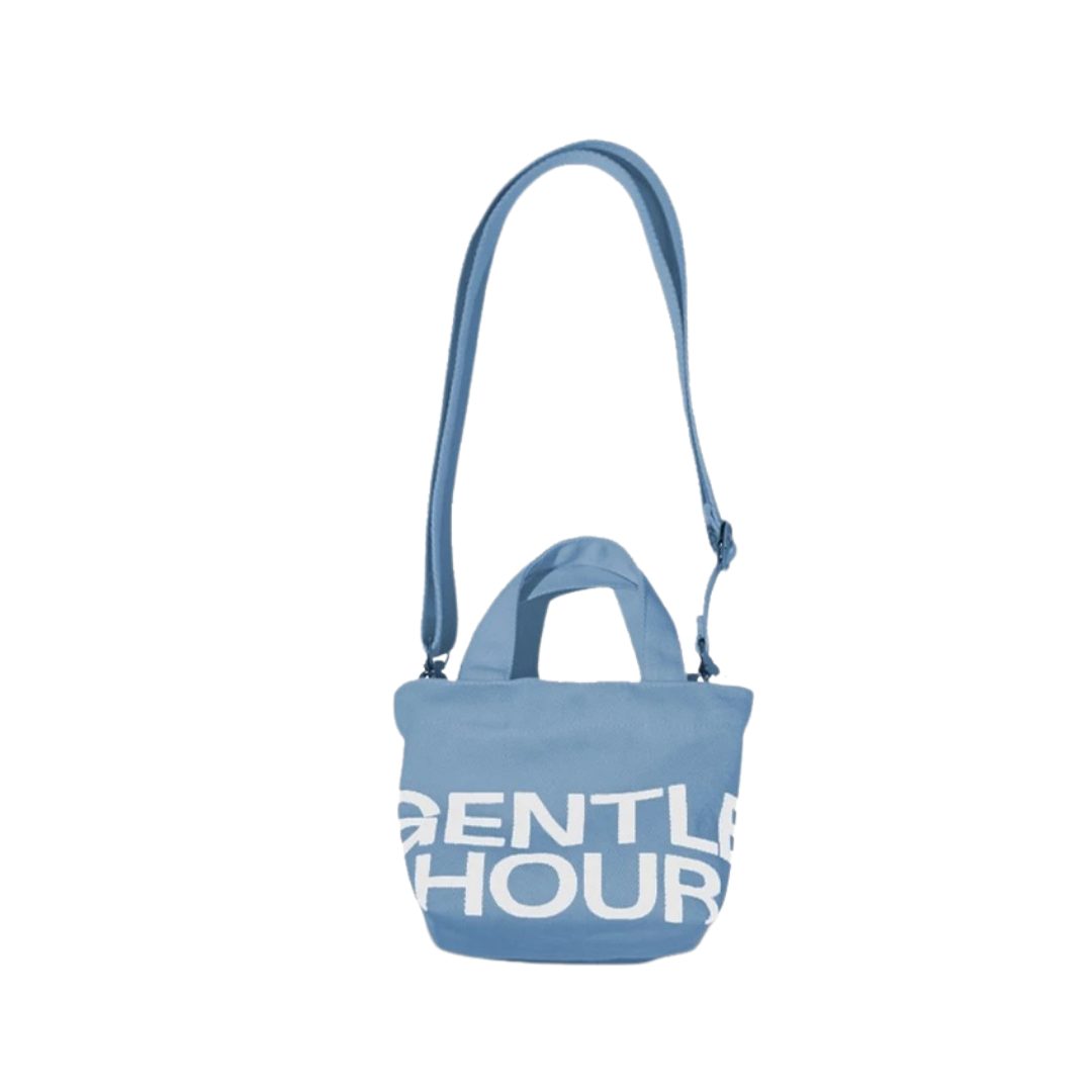 Gentle Hour Mini Sling Bag - Denim | Tas Canvas Wanita Slempang